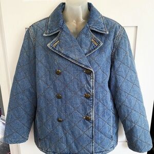 Ralph Lauren Blue Quilted Jacket